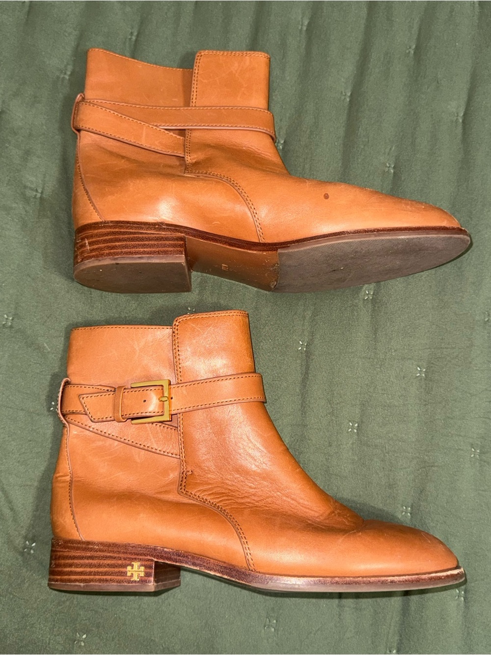 Tory Burch Brooke leather bootie size 8.5